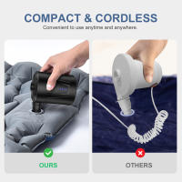 Bomba de aire eléctrica, inflador/desinflador de compresor de aire inalámbrico portátil para colchón inflable, cama de aire - details 3