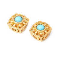 Pulseras de Abalorios Nepaleses Vintage 5PCS Matte Dorado Accesorios de Alta Calidad Rosediy - details 60