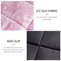 Suministros para mascotas, cama refrescante de seda de hielo para perros, suave, impermeable, colchoneta de verano para perros, cómodo colchón antideslizante para mascotas, perros pequeños y medianos - details 1