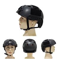 Casco táctico de ABS para niños, seguridad deportiva, negro, caqui, verde, talla única, Militar - details 1