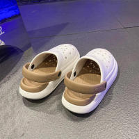 Zapatillas de Mujer Impermeables Nuevas para Verano Zapatillas de Jardín Suave para Interiores Clásico Sandalias de Cuidado para Madres - details 17