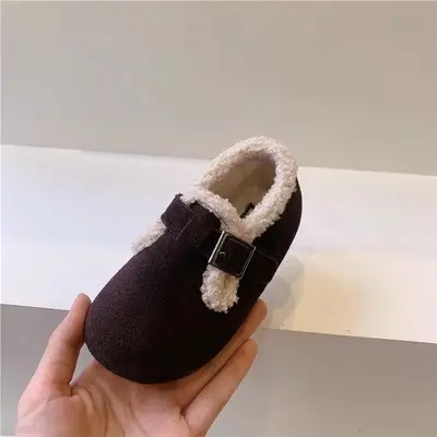 Compañeros de clase Niños Zapatos de algodón para niños Zapatos de Mao Mao para niñas - 1