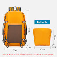 Mochila Plegable Ligera Gran Capacidad para Viajes Bolsa de Hielo Deportiva para Hombres y Mujeres - details 1
