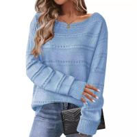 Suéteres de punto para mujer de otoño, jerséis sueltos, tops de punto para mujer - details 1