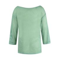 Túnica Boho de Punto de Crochet para Mujer Cuello Redondo Longo Cubierta de Traje de Baño de Playa - details 4