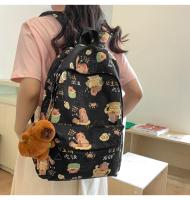 Bolsa escolar para niñas, linda mochila de dibujos animados para estudiantes de secundaria ins Mochila ligera de gran capacidad japonesa regalo - details 15