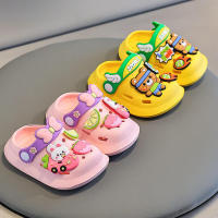 Sandalias para niñas, zapatillas de verano de interior de suela suave antideslizante para bebés, zapatos con agujeros para niños de dibujos animados con bolsa - details 1
