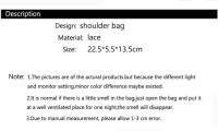 Bolso de noche para Mujer, bandolera de encaje para fiesta, boda, hombro - details 0