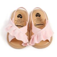 Sandalias de Punta abierta con volantes para niña, recién nacida, primavera y verano - details 15