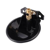 Cuenco de agua automático para ovejas, bebedero de hierro fundido para cabras y corderos, cuenco de agua con válvula de cobre, tubería de 20mm, equipo de alimentación para granja - details 0