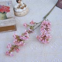 DIY florero de decoración Retro Artificial flor de tomillo de lujo realista rama de flor de tomillo elegante flor falsa de plástico decoración para sala de estar - details 1