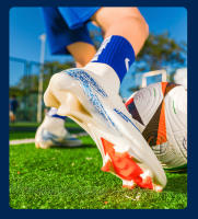 Botas de fútbol para hombre de caña alta con tacos largos y TF |   Zapatillas Profesionales para Entrenamiento - Tallas 35-45 - details 7