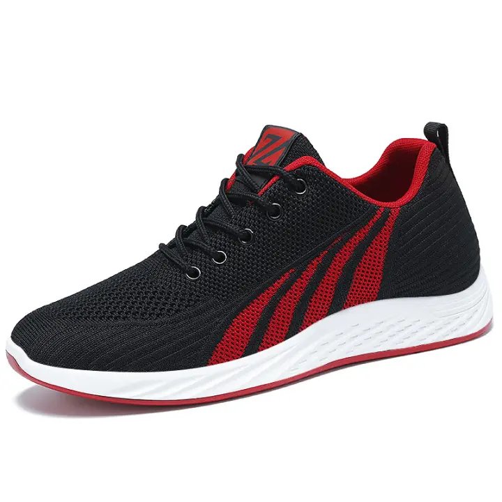 Nuevos zapatos para hombres transpirable moda tendencia zapatos para correr versión coreana cordones ligeros zapatos casuales pa - 1