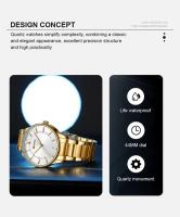 Reloj de Cuarzo Elegante CURREN 8430 Estilo Clásico de Moda para Hombres - details 1