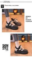 Nuevos zapatos de pan con suela gruesa, deportivos y de ocio, zapatos de tabla versátiles de moda para aumentar la altura - details 2