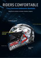 Casco motocross hombre mujer MX Carreras de Locomotora ciclismo carretera - details 1