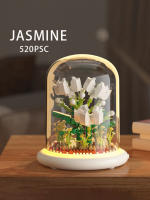 Eternal Flower Series Sunflower Rose Micro Particle Building Blocks Toy Children's Birthday Gift Desktop Ornament - details 9