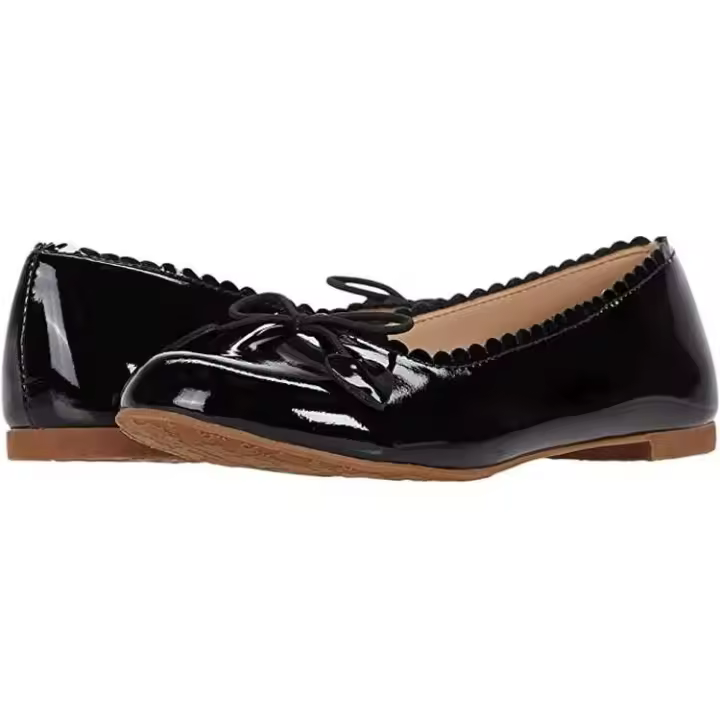 Nuevos zapatos planos profesionales, zapatos de cuero de vaca genuino para mujer - 1