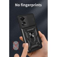 Funda protectora de lujo para lente de cámara, carcasa deslizante para OPPO A78 A58 5G, A58X 5G - details 1