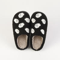 Nuevo cómodo hogar caliente invierno zapatillas de algodón pareja hombres y mujeres zapatos de suela suave de suela gruesa engrosado antideslizante lindo - details 1