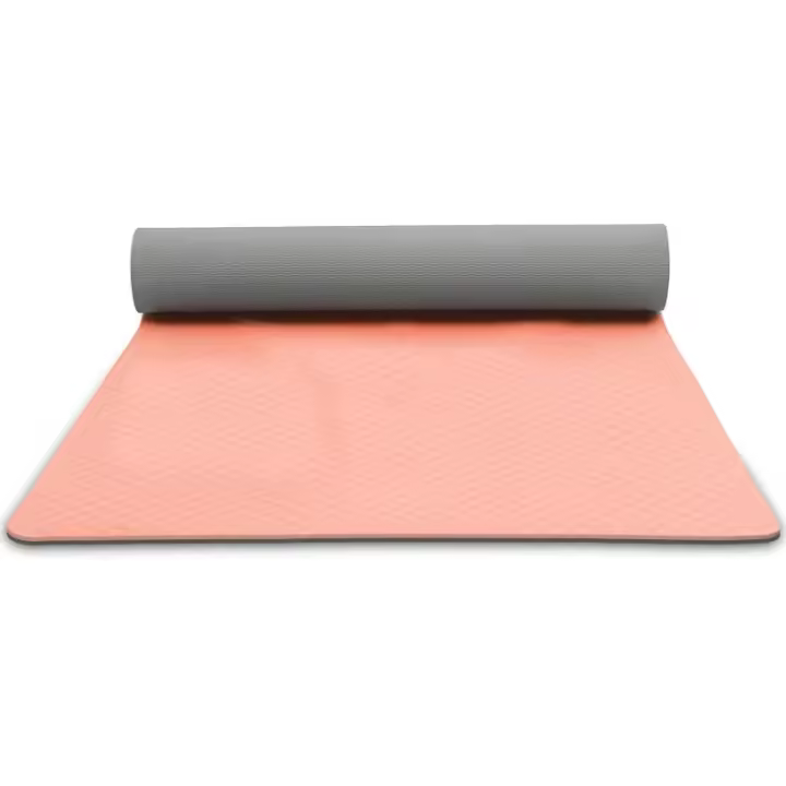 Esterilla de Yoga de TPE de Gran Tamaño Gruesa, Antideslizante, Cuerda de Saltar, Alfombrilla de Suelo, Deportes Expandidos, Fitness, Silenciosa, Accesorios de Yoga, Esterilla de Gimnasio, 66cm - 1