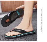 Nuevas chanclas de los hombres antideslizante desgaste exterior zapatillas de playa eva sandalias de los hombres pellizcar pies zapatos de los hombres de moda - details 13