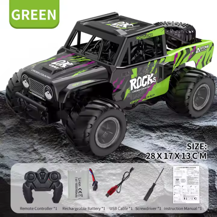 Jjrc-Coche de juguete a Control remoto Q191 para niños, vehículo de escalada anfibio todoterreno, resistente al agua, 4Wd - 1
