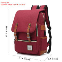 Mochila escolar adolescentes para portátil con puerto de carga USB, elegante mochila de viaje resistente al agua - details 22