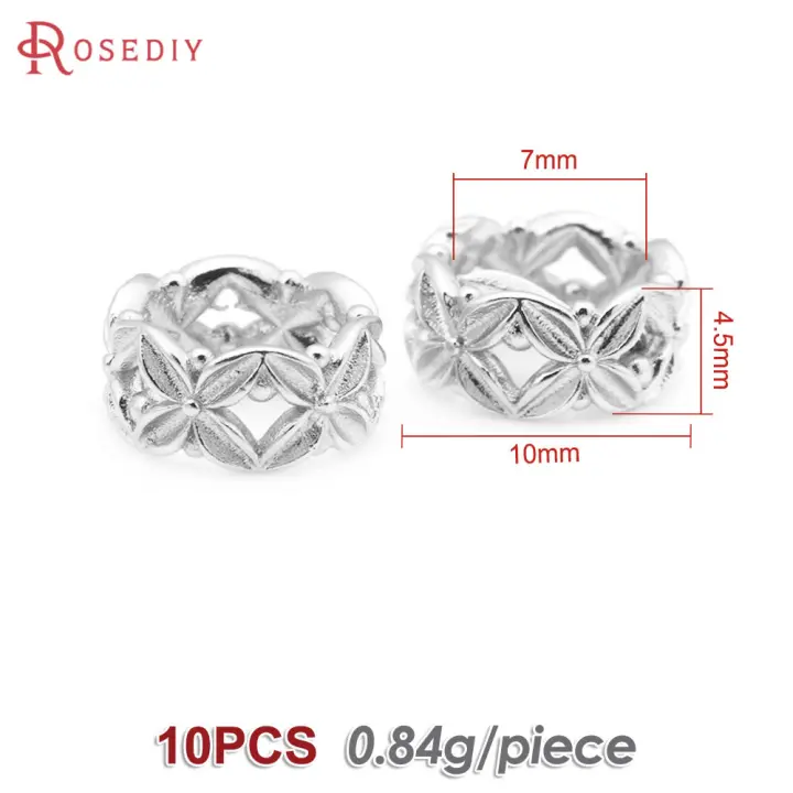 Cuentas de Girasol de Metal de Alta Calidad Accesorios de Joyería DIY para Pulseras Hechas en China - 1