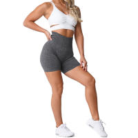 Pantalones Cortos de Fitness para Mujer NVGTN Scrunch Sin Costuras de Spandex Elásticos Transpirables con Efecto Levantador de Cintura para Deportes de Ocio y Correr - details 2