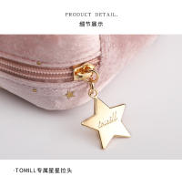 Bolsa de pañuelos sanitarios estilo japonés Mini lindo portátil exquisito bolso de maquillaje de terciopelo - details 14