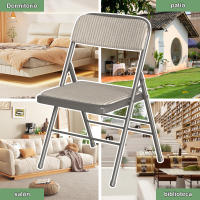 Rcynview Set de Silla Plegable  Tela Acolchada Visitor para Hogar, Exteriores, Salas de Conferencia - details 2