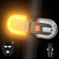 Luz Trasera para Bicicleta con Control Remoto Inalámbrico 5 Modos de Seguridad - details 0