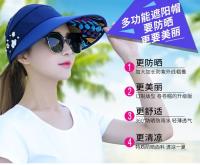 Gorra de Golf para Mujer Verano Versión Coreana Antiguero UV Gorra de Béisbol de Algodón con Flor - details 1