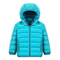 Chaqueta de Invierno Ligera y Portátil con Capucha Down de Pato para Niños - details 5