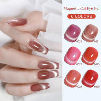 Esmalte de Uñas de Gel Magnético Clou Beaute Color Rosa Oro Diamante Rojo Verde y Reflectante Semi Permanente para Arte de Uñas Marca Clou Beaute Hecho en China - details 0