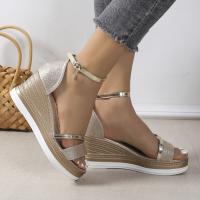 Sandalias de verano para mujer, zapatos informales con tacón de cuña - details 6