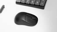 Keychron-ratón óptico inalámbrico M4, dispositivo con cable tipo C, 2,4 GHz y Bluetooth, Sensor 3395 - details 6