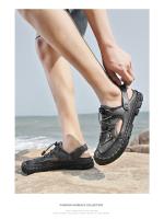 Zapatos de verano de gran tamaño para hombre, sandalias transpirables, zapatos casuales de malla, zapatos de viaje de fondo suave y hueco, zapatillas nuevas - details 6