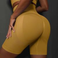 Yoga mujeres sin costuras gimnasio entrenamiento cintura alta Push Up Fiess deportes ciclismo pantalones cortos - details 34