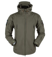 Chaqueta de Senderismo Impermeable para Hombres en Invierno-Otoño Abrigo Suave de Carcasa Táctica a Prueba de Viento con Capucha Ideal para Pesca, Acampar, Escalar - details 9