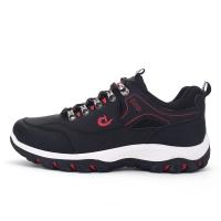 Botas de senderismo al aire libre para hombre, botines antideslizantes con hebilla de Metal, color negro - details 8