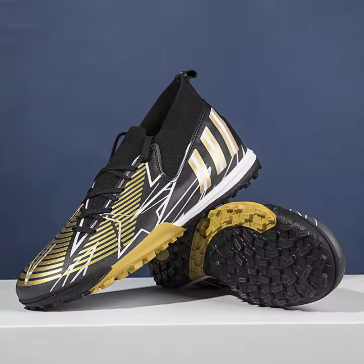 Transpirable pareja interior y exterior hierba uñas largas uñas cortas zapatos de fútbol - 1