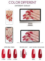 Arte Clavo gel pulido conjunto de 10 piezas barniz de gel 8ml remojo semipermanente de uñas en la superficie mate LED ultravioleta - details 6