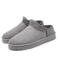 Nuevo Taza de mula de piel de invierno de alta calidad, Mokasin, zapatos de felpa HS para hombre a bajo precio, Euro - details 0
