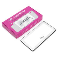 Espejo de maquillaje LED para coche, retrovisor regulable, sombreado solar, cosmético, se adapta a la mayoría de los visores solares de coches - details 7