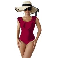 Traje de baño de una pieza para mujer, moda a rayas, estampado floral, traje de baño, bikini, bañadores de mujer, tallas grandes, ropa de baño, cuello en V - details 0
