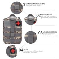 Bolsa de supervivencia para exteriores, caja médica para exteriores, bolsa SOS de gran tamaño, bolsa de primeros auxilios para exteriores, Kit médico, bolsa Molle EMT de emergencia - details 12