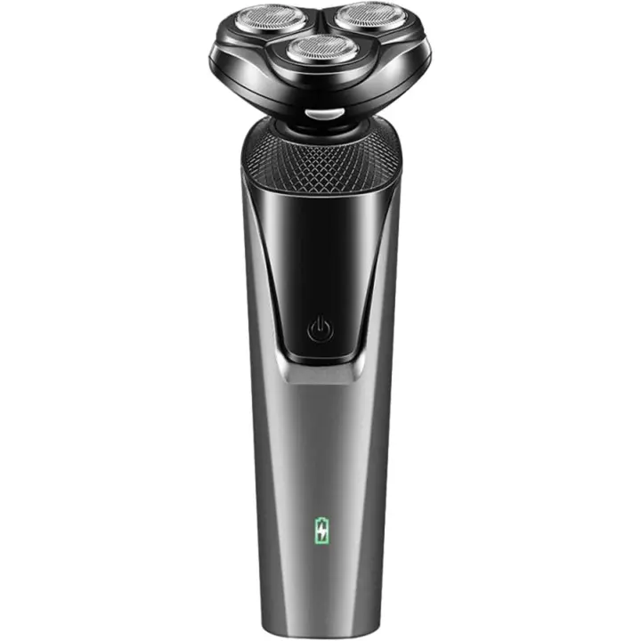 Maquinillas de afeitar eléctricas para hombres, maquinillas de afeitar para hombres - Maquinillas de afeitar eléctricas desmontables de triple cabezal Cortapelos de viaje, afeitadora de barba - 1