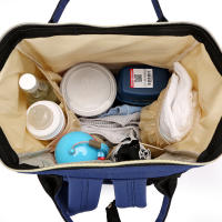 Bolsas de pañales de maternidad para madres, mochila de viaje de gran capacidad para el cuidado del bebé, de poliéster para embarazadas - details 15